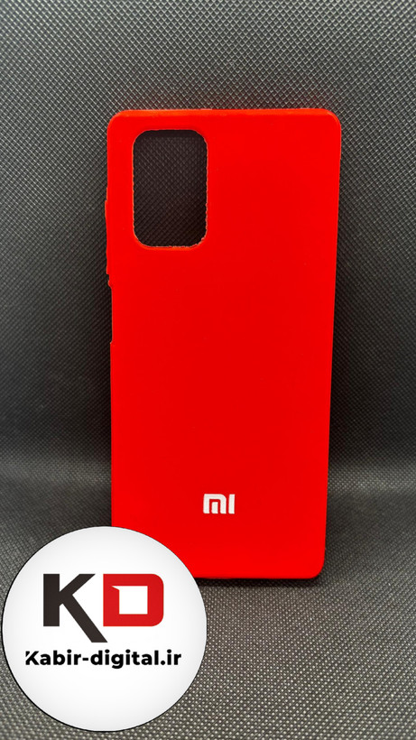 قاب گوشی Redmi Note 10 - Redmi Note 10s-poco m5s شیائومی سیلیکونی قرمز