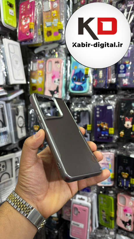 قاب گوشی Redmi Note 13 4g شیائومی New Zone سیلیکونی متالیک Sport صحرایی