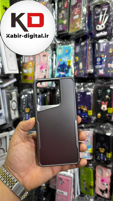 قاب گوشی Redmi Note 13 4g شیائومی New Zone سیلیکونی متالیک Sport صحرایی