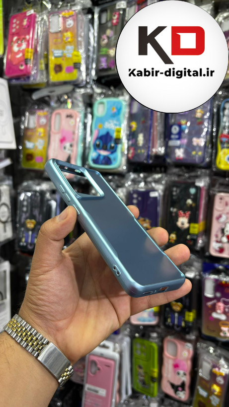 قاب گوشی Redmi Note 13 Pro 4G / Poco M6 Pro 4G / Redmi Note 14S شیائومی New Zone سیلیکونی متالیک Sport آبی