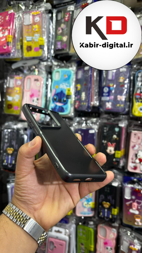 قاب گوشی Redmi Note 13 Pro 4G / Poco M6 Pro 4G / Redmi Note 14S شیائومی New Zone سیلیکونی متالیک Sport مشکی
