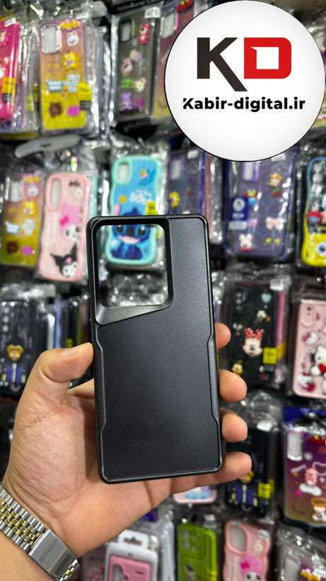 قاب گوشی Redmi Note 13 Pro 4G / Poco M6 Pro 4G / Redmi Note 14S شیائومی New Zone سیلیکونی متالیک Sport مشکی