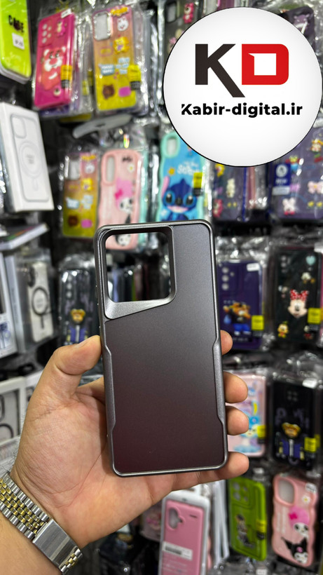 قاب گوشی Redmi Note 13 Pro 4G / Poco M6 Pro 4G / Redmi Note 14S شیائومی New Zone سیلیکونی متالیک Sport صحرایی