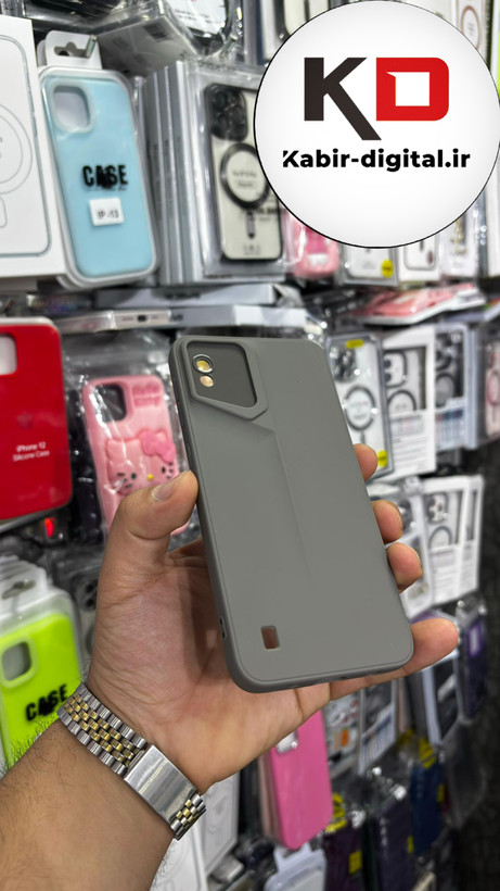 قاب گوشی A10 سامسونگ سری Porsche Design پورش دیزاین Hard LUXURY محافظ لنز دار خاکی