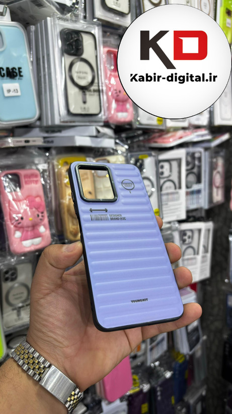 قاب گوشی Redmi Note 12 شیائومی طرح ضد ضربه مات یانگ کیت YoungKit یاسی