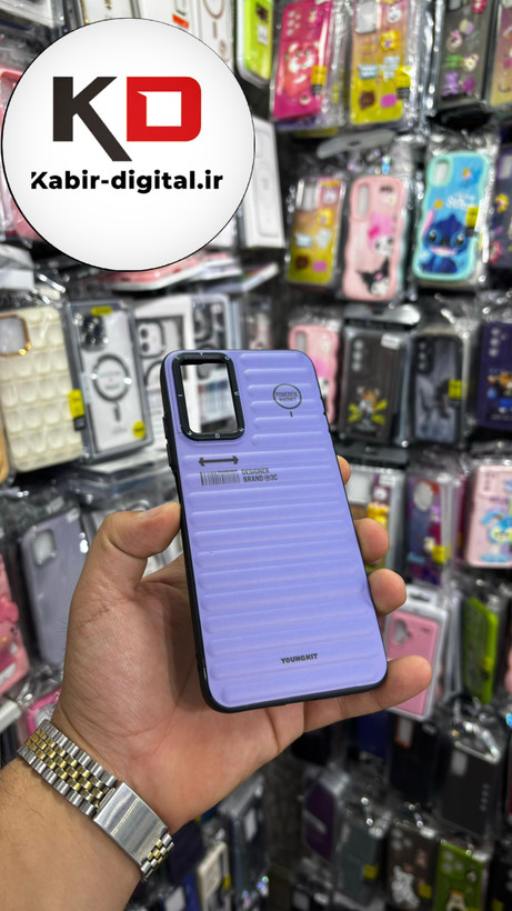 قاب گوشی Redmi Note 12s شیائومی طرح ضد ضربه مات یانگ کیت YoungKit یاسی