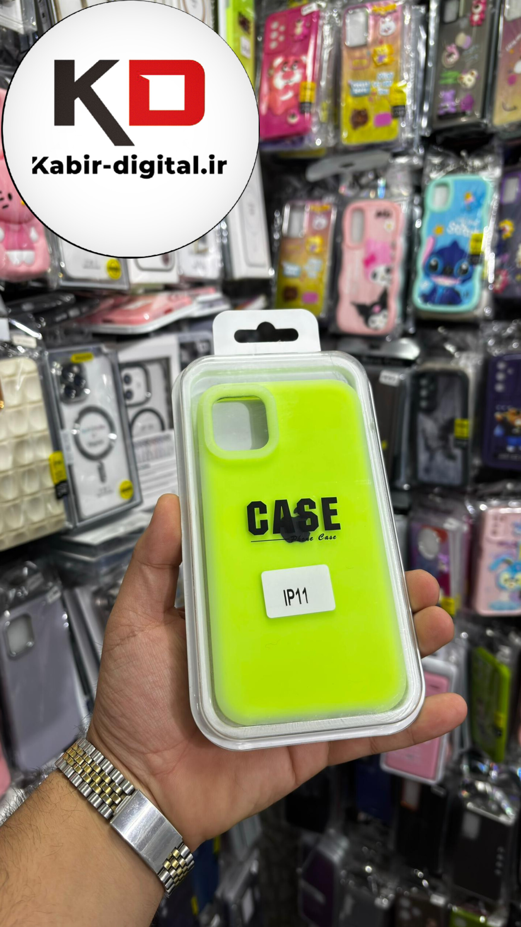قاب گوشی iPhone 11 آیفون Q Series اورجینال سیلیکونی رنگ پاستلی سبز