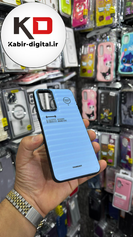 قاب گوشی Note 11 /Note11s/Note 12sشیائومی طرح ضد ضربه مات یانگ کیت YoungKit آبی