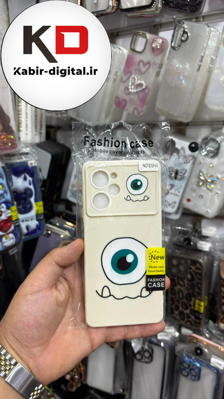 قاب گوشی Poco X5 pro شیائومی سیلیکونی ژله ای عروسکی محافظ لنز دار سفید شیری