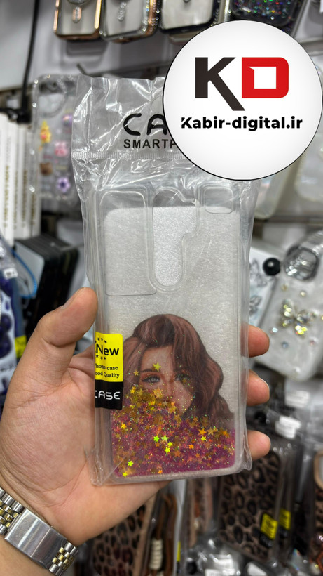قاب گوشی Redmi Note 8PRO شیائومی آکواریومی Aquarium Case شفاف اکلیلی عروسکی برجسته طرح دختر