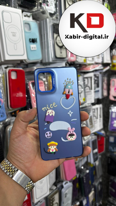 قاب گوشی Galaxy A31/51 سامسونگ طرح Toy Story برجسته عروسکی آبی