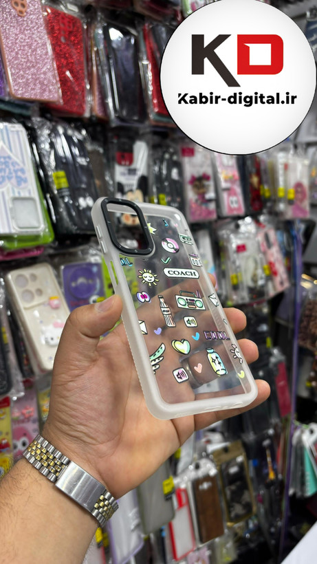 قاب گوشی Galaxy A13 4g سامسونگ So CooL سوکول اورجینال فانتزی دکمه کرومی طرح فانتزی