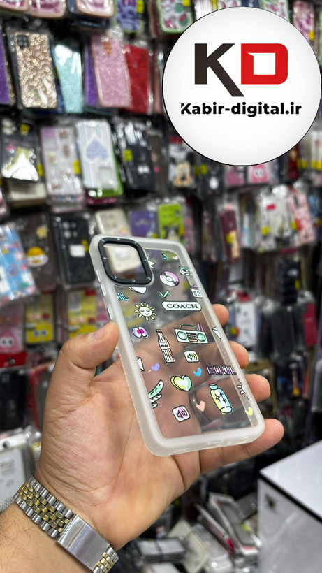 قاب گوشی Galaxy A32 4g سامسونگ So CooL سوکول اورجینال فانتزی دکمه کرومی طرحدار