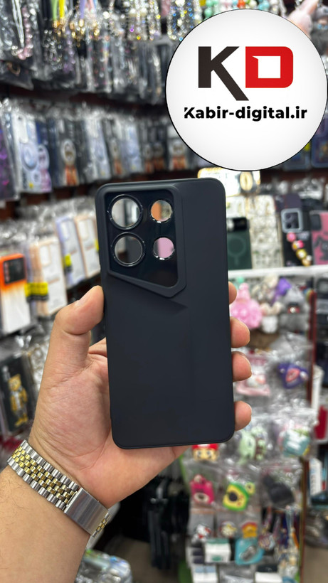 قاب گوشی Redmi Note 13 4G شیائومی سری Porsche Design پورش دیزاین Hard LUXURY محافظ لنز دار مشکی