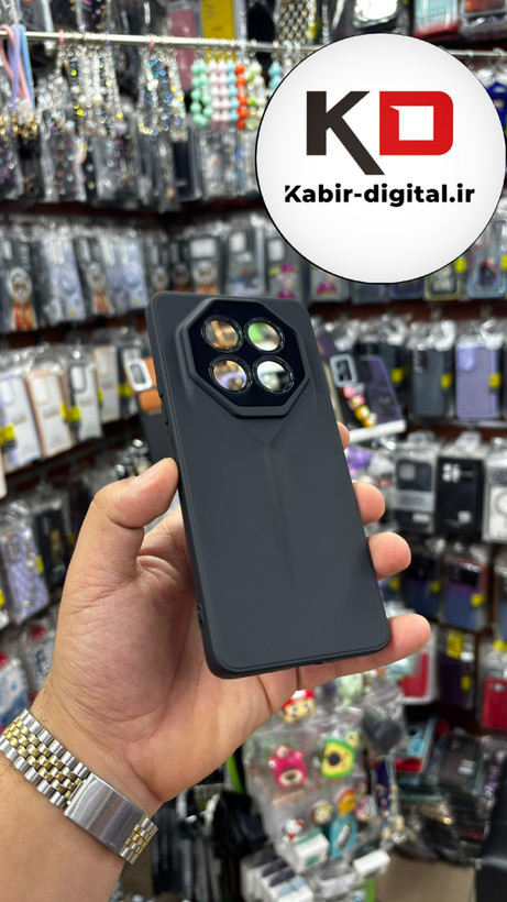 قاب گوشی Redmi Note 14 PRO 5G /NOTE 14 PRO PLUS شیائومی سری Porsche Design پورش دیزاین Hard LUXURY محافظ لنز دار مشکی