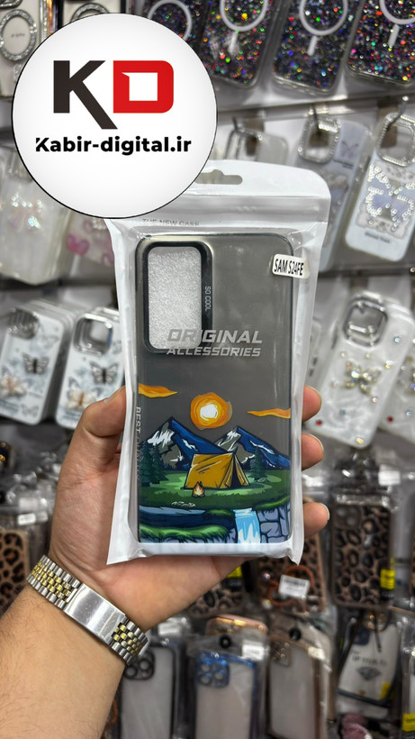 قاب گوشی Galaxy S24 FE سامسونگ طرح So CooL اورجینال طرح شب