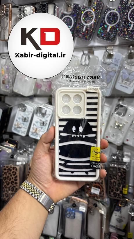 قاب گوشی Poco X6 Pro شیائومی طرح سیلیکونی Solid عروسکی برجسته محافظ لنزدار