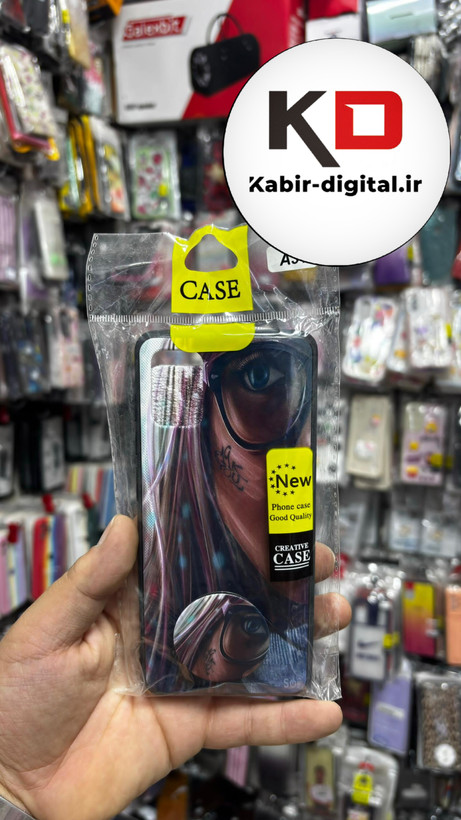 قاب گوشی Galaxy A31/A51 سامسونگ فانتزی سوزنی برجسته طرح دخترانه پاپ سوکت دار