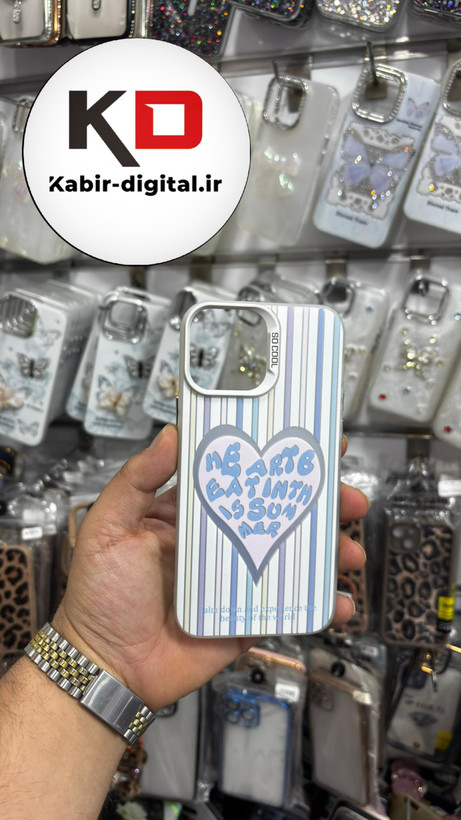 قاب گوشی iPhone 12 Pro Max آیفون So CooL اورجینال طرح قلب