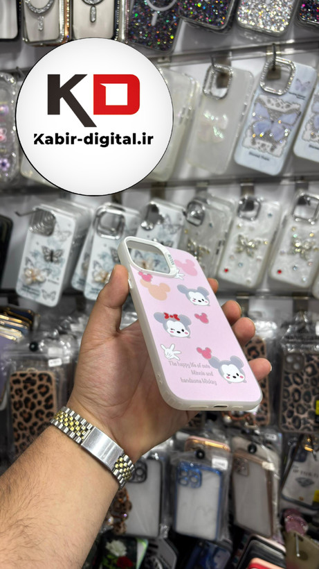 قاب گوشی iPhone 12 Pro Max آیفون So CooL هولوگرامی اورجینال طرح میکی موس