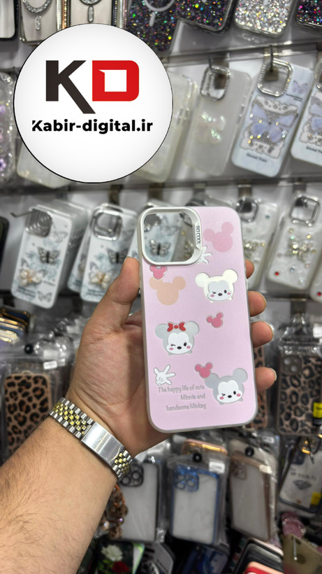 قاب گوشی iPhone 12 Pro Max آیفون So CooL هولوگرامی اورجینال طرح میکی موس