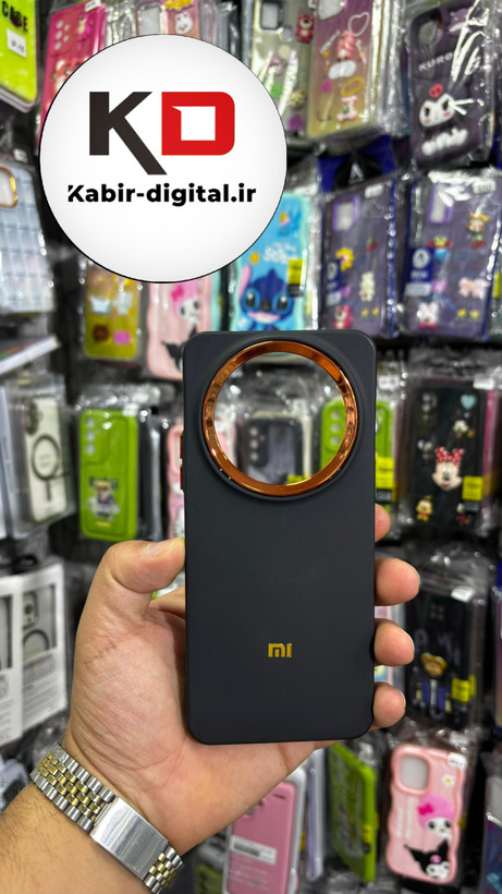 قاب گوشی Redmi A3 شیائومی طرح So CooL اورجینال Qseries لنز کرومی مشکی