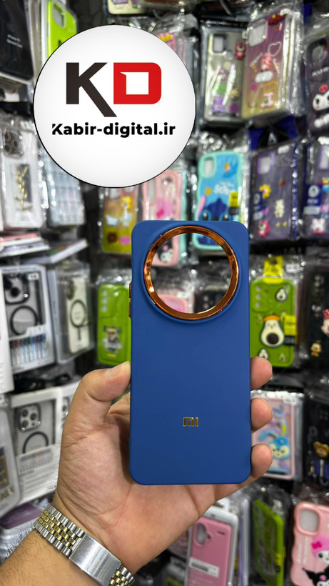 قاب گوشی Redmi A3 شیائومی طرح So CooL اورجینال Qseries لنز کرومی آبی