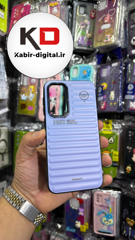 قاب گوشی Galaxy S23 FE سامسونگ طرح ضد ضربه مات یانگ کیت YoungKit طرح مگ سیف یاسی