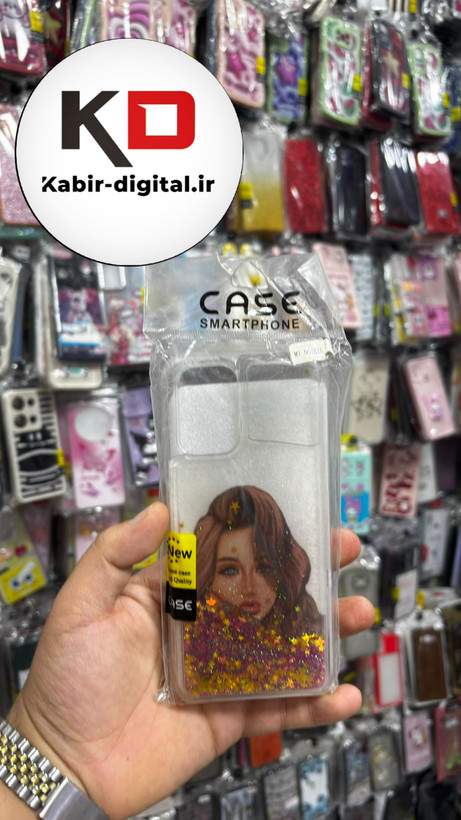قاب گوشی Note 10/Note 10/POCO M5sشیائومی طرح فانتزی اکلیلی آکواریومی مدل دخترانه