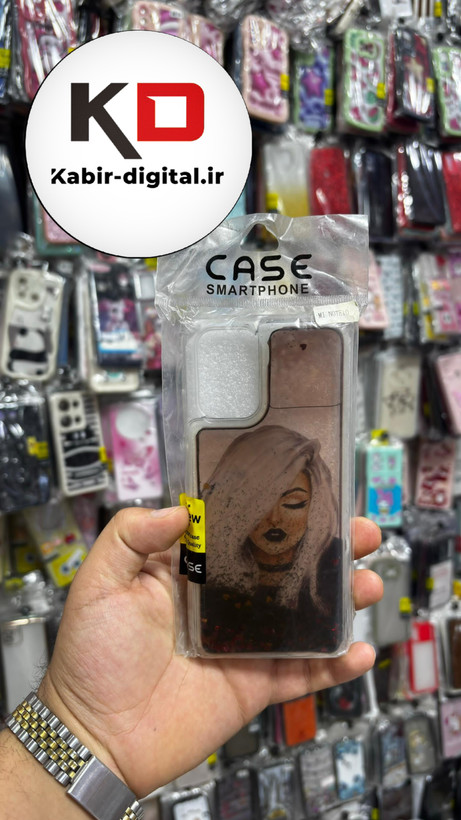 قاب گوشی Note 10/Note 10/POCO M5sشیائومی طرح فانتزی اکلیلی آکواریومی مدل دخترانه