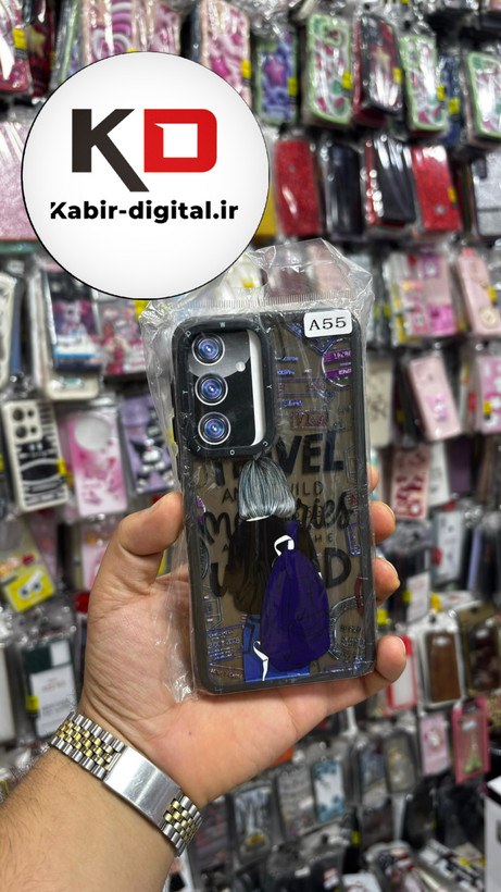 قاب گوشی Galaxy A55/A35 سامسونگ دور مات ایربگ دار طرحدار