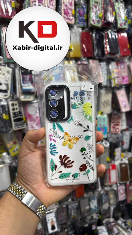 قاب گوشی Galaxy A55/A35 سامسونگ دور مات ایربگ دار طرحدار
