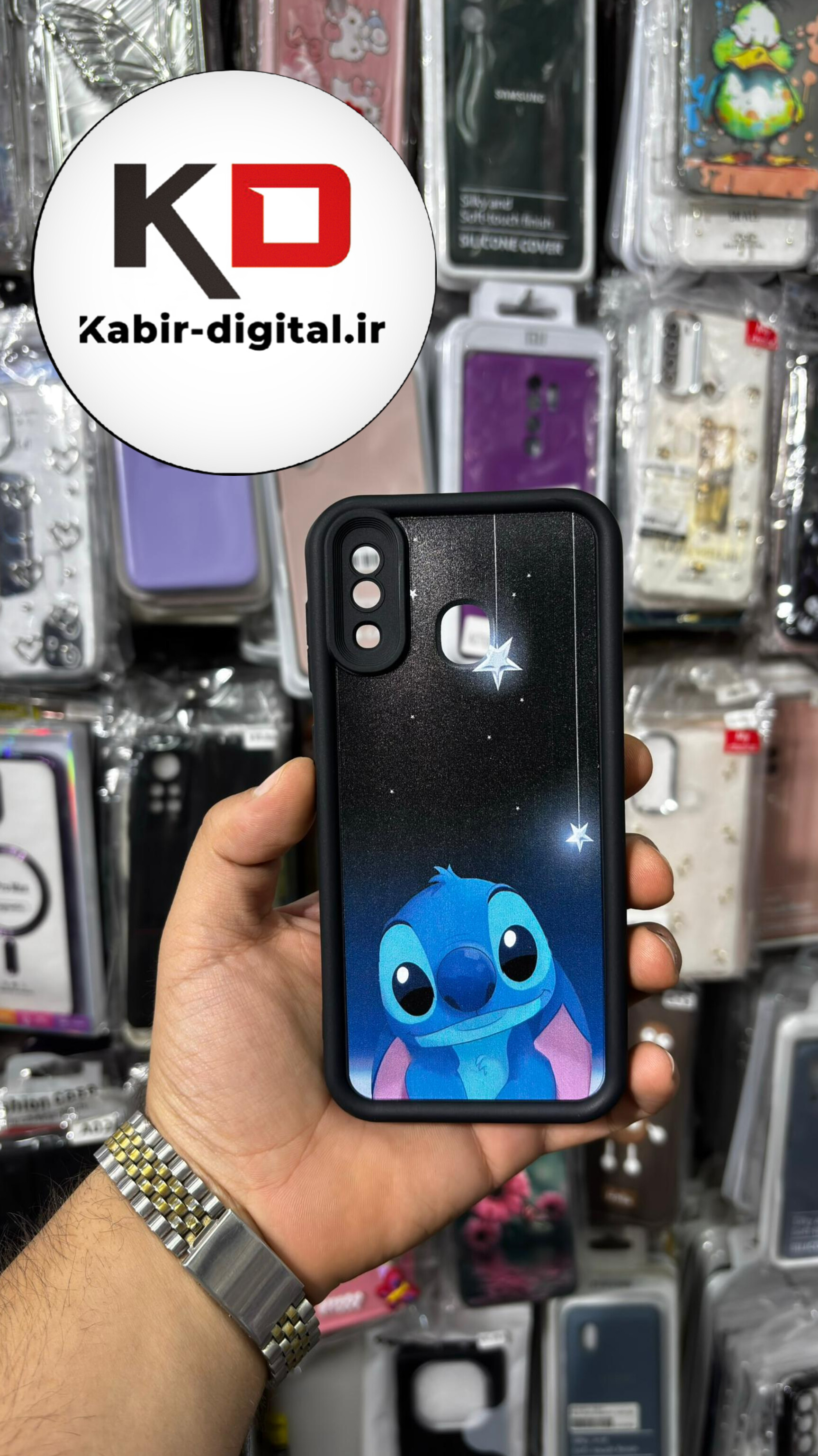 قاب گوشی Galaxy A30/20 سامسونگ طرح سیلیکونی ژله ای سولید SOLID سه بعدی برجسته عروسکی استیج محافظ لنزدار