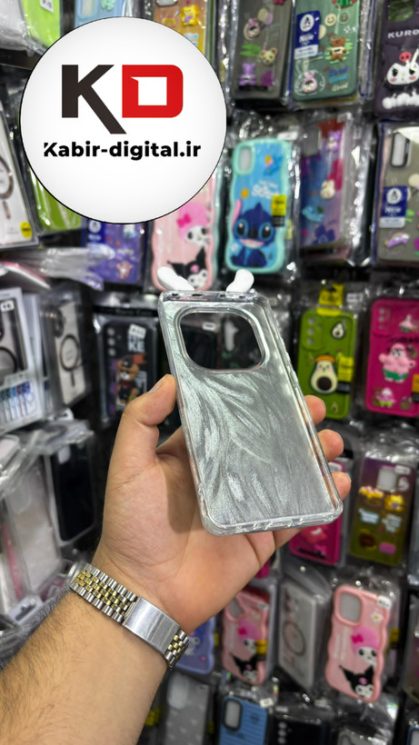 قاب گوشی Redmi Note14 Pro 4G/Note 14 Pro 5G/Note 14 Pro Plus/POCO X7 شیائومی فانتزی سخت Hard لیزری عروسکی برجسته کیوت