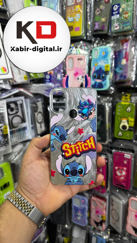کاور گوشی Galaxy A11/M11 سامسونگ فانتزی سخت Hard لیزری عروسکی برجسته استیج کیوت
