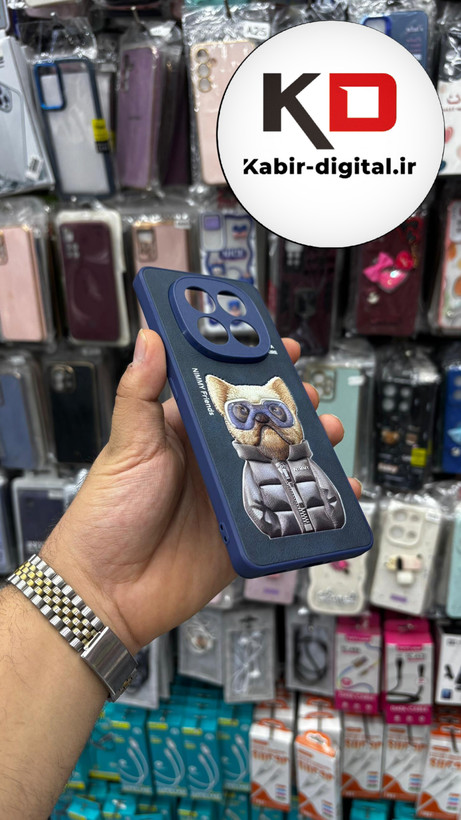 قاب گوشی Redmi Note 14 Pro 5G / Redmi Note 14 Pro Plus / Poco X7 شیائومی هارد لاکچری فانتزی طرح سگ گنگ