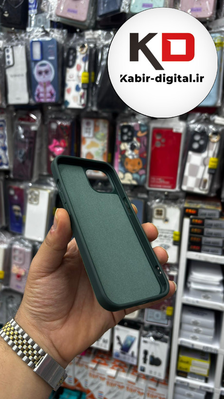 قاب گوشی iPhone 13 - iPhone 14 آیفون طرح چرمی اورجینال YOSHITA سبز