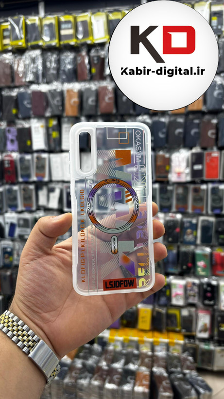 قاب گوشی Galaxy A30s/A50s/A50 سامسونگ طرح دار فانتزی ژله ای شفاف محافظ لنز دار مگسیف