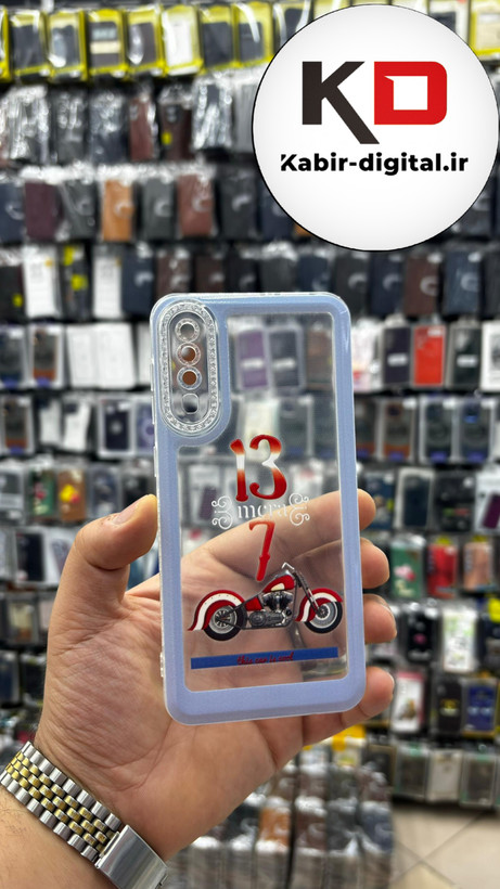 قاب گوشی Galaxy A30s/A50s/A50 سامسونگ طرح موتور فانتزی ژله ای شفاف محافظ لنز دار