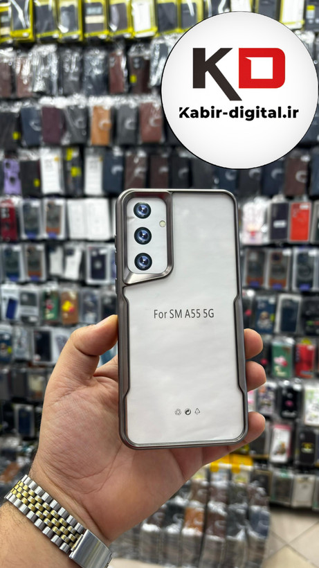 قاب گوشی Galaxy A35/A55 سامسونگ شفاف نیو زون NEWZONE صحرایی