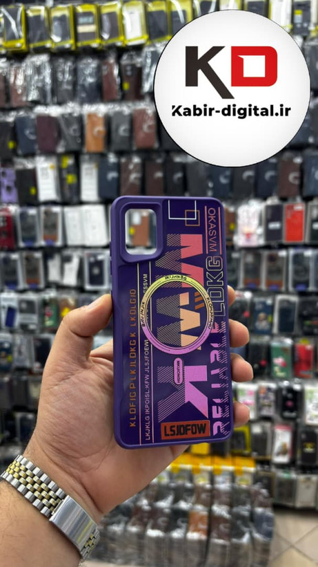 قاب گوشی Galaxy A51/A31 سامسونگ So CooL اورجینال Qseries اسپرت MWK دکمه کرومی بنفش