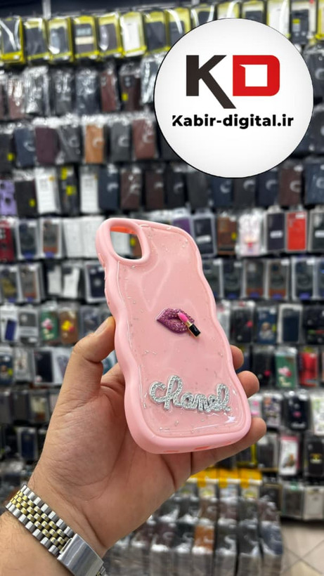 قاب گوشی Galaxy A05سامسونگ سیلیکونی ژله ای سولید SOLID منحنی سه بعدی برجسته محافظ لنزدار صورتی