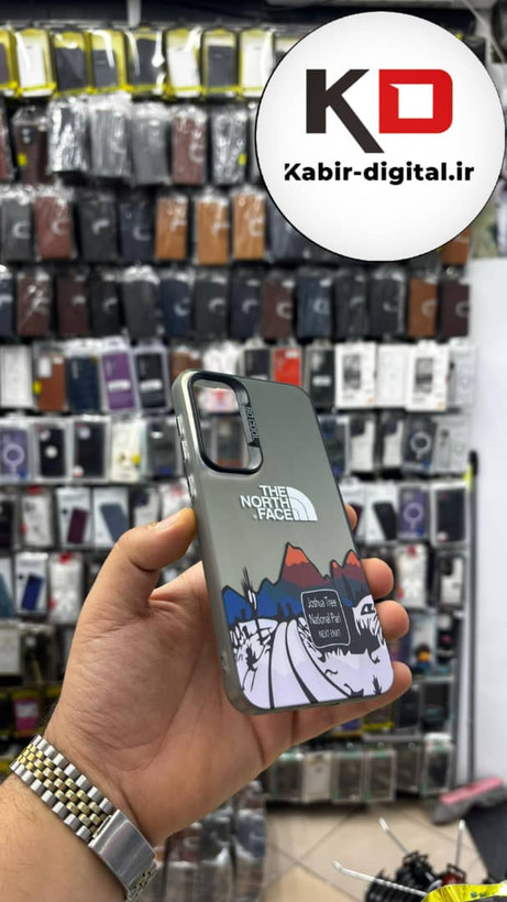قاب گوشی Galaxy S23 FE سامسونگ So CooL سوکول اورجینال فانتزی دکمه کرومی طرح جاده