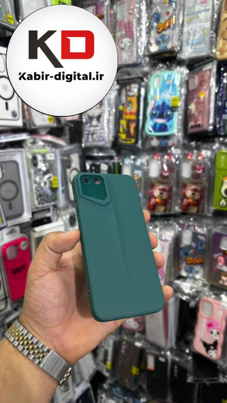 قاب گوشی Y5 2018 هوآوی Porsche Design سیلیکونی ژله ای محافظ لنز دار سبز