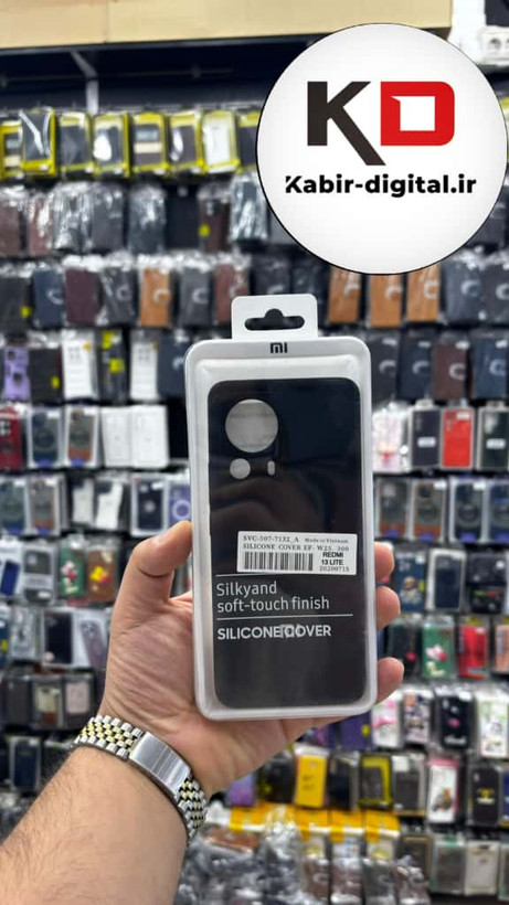 قاب گوشی Mi Note 13 Lite شیائومی سیلیکونی های کپی زیر بسته مشکی