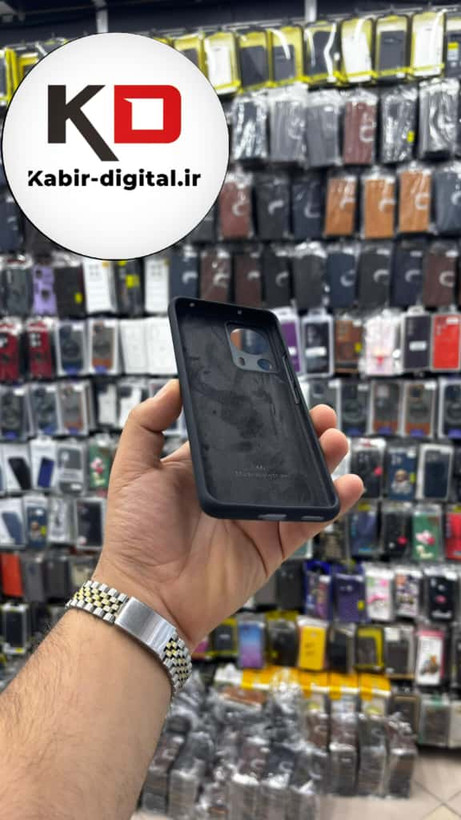 قاب گوشی Mi Note 13 Lite شیائومی سیلیکونی های کپی زیر بسته مشکی