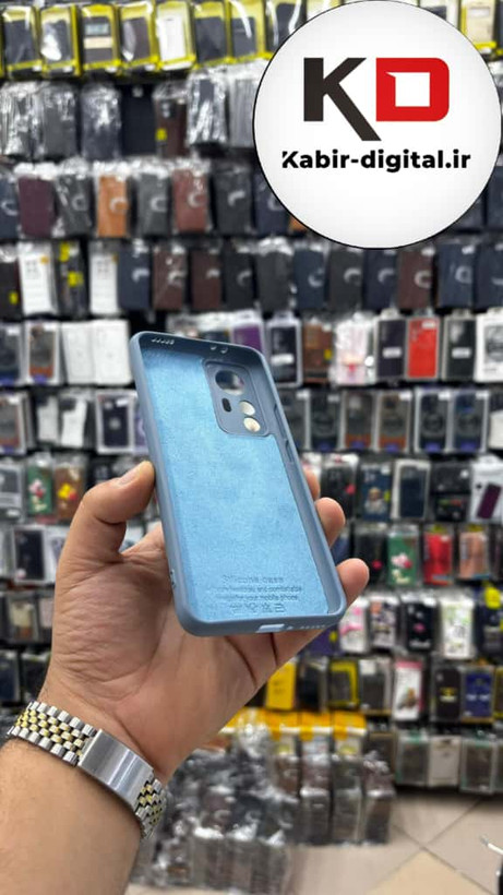 قاب گوشی Mi Note 12T / Mi Note 12T Pro/ Redmi K50 شیائومی سیلیکونی های کپی زیر بسته فیلی