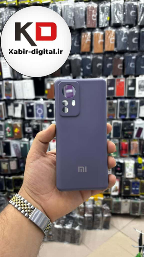 قاب گوشی Mi Note 12 Pro شیائومی سیلیکونی های کپی زیر بسته