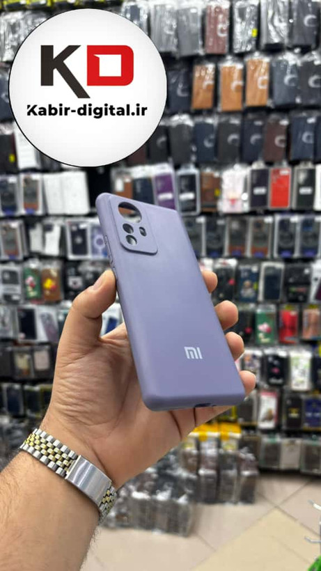 قاب گوشی Mi Note 12 Pro شیائومی سیلیکونی های کپی زیر بسته