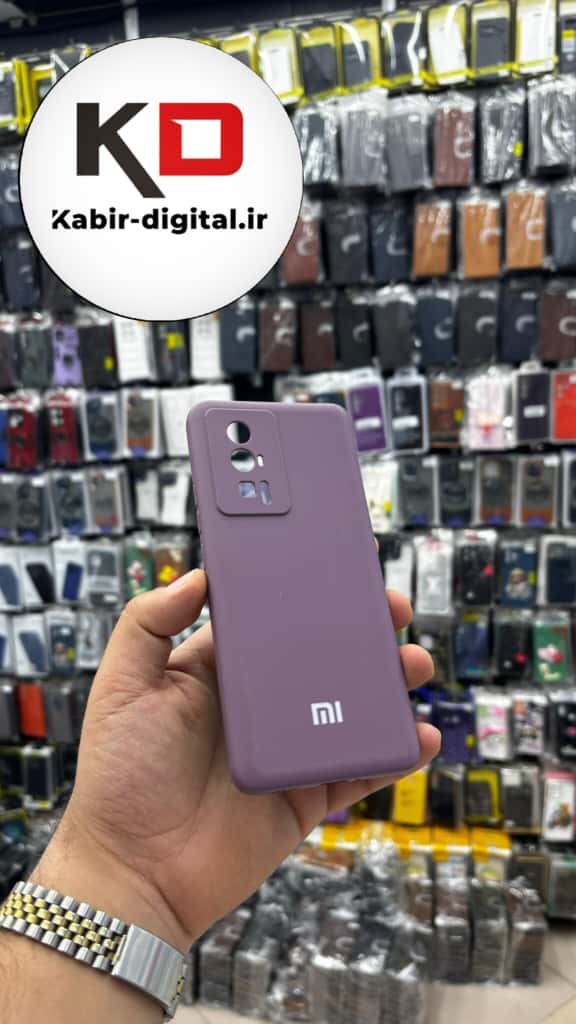 قاب گوشی POCO F5 Pro شیائومی سیلیکونی های کپی زیر بسته بنفش